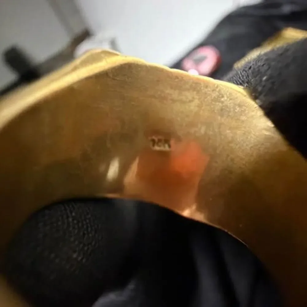 10K Gold Rooster Signet Ring 18.22g Size 10